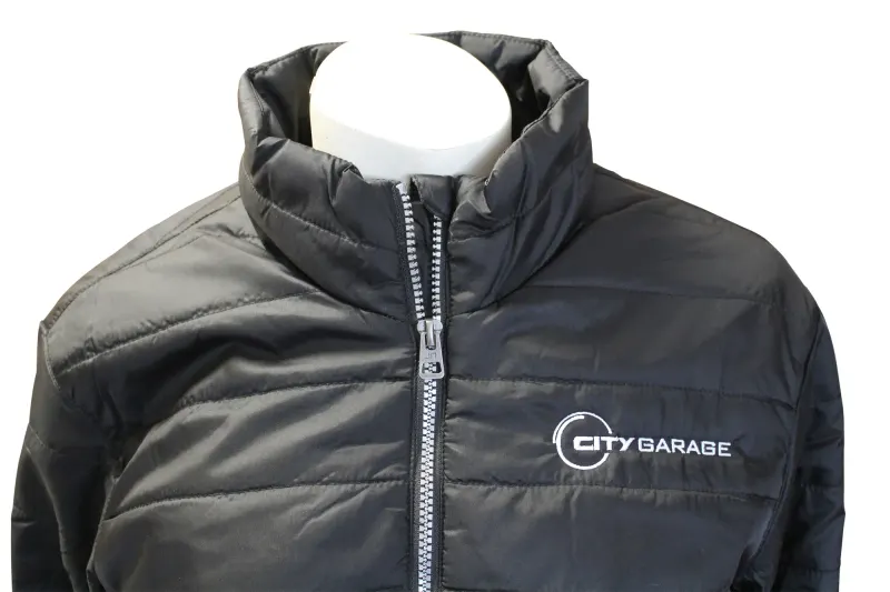 Steppjacke mit Veredelung